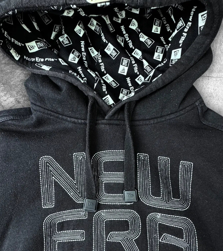 Vintage Doppellayerd New Era Hoodie M